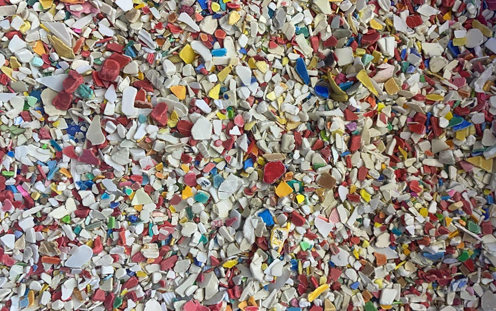 Selezione NIR per la separazione di HDPE e PP