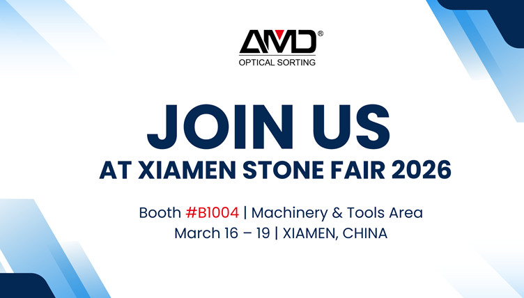 AMD ORE SORTING esporrà alla Xiamen Stone Fair 2026